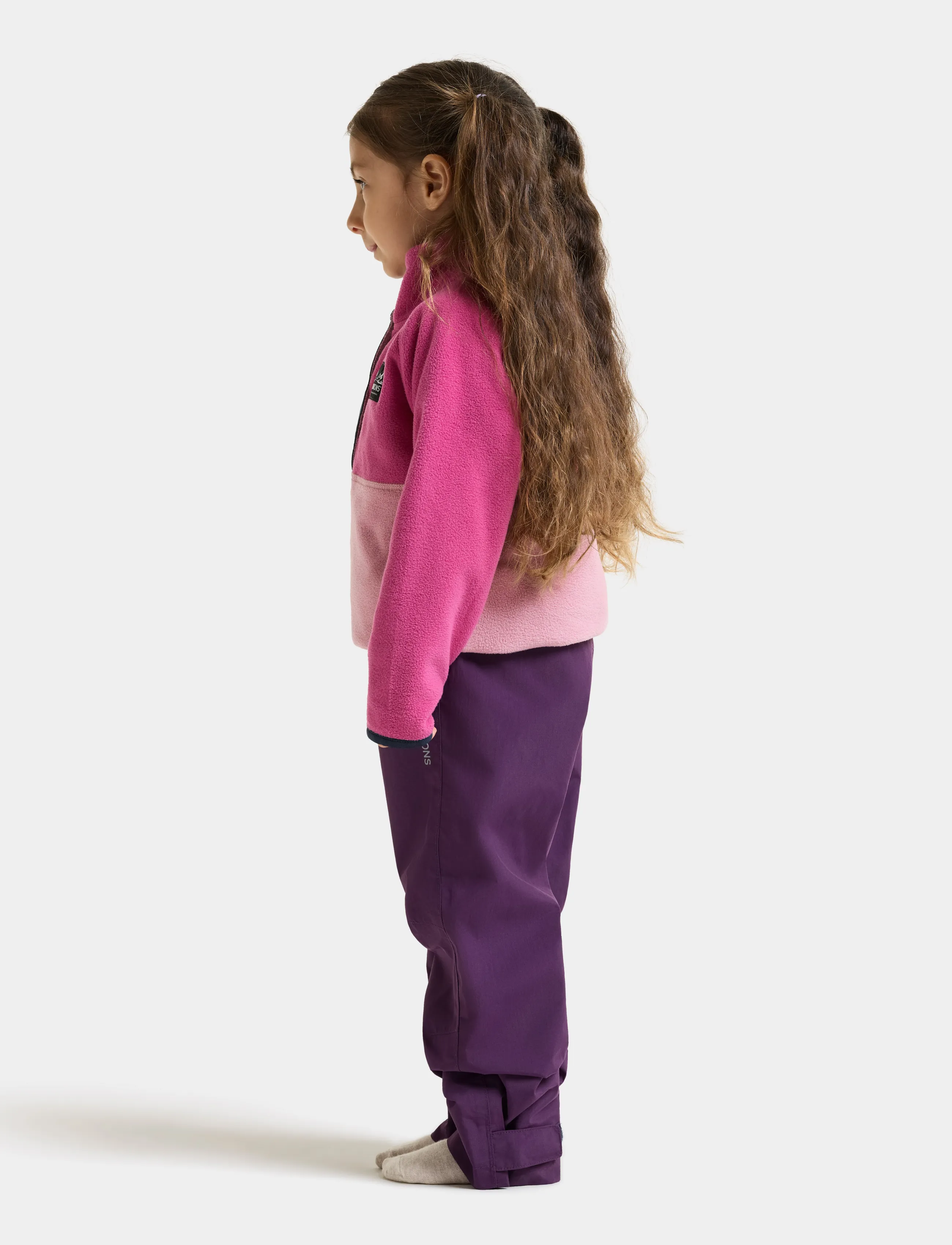 Didriksons - Avan Kids' Pants - tuule- ja veekindlad püksid - northen purple - 4