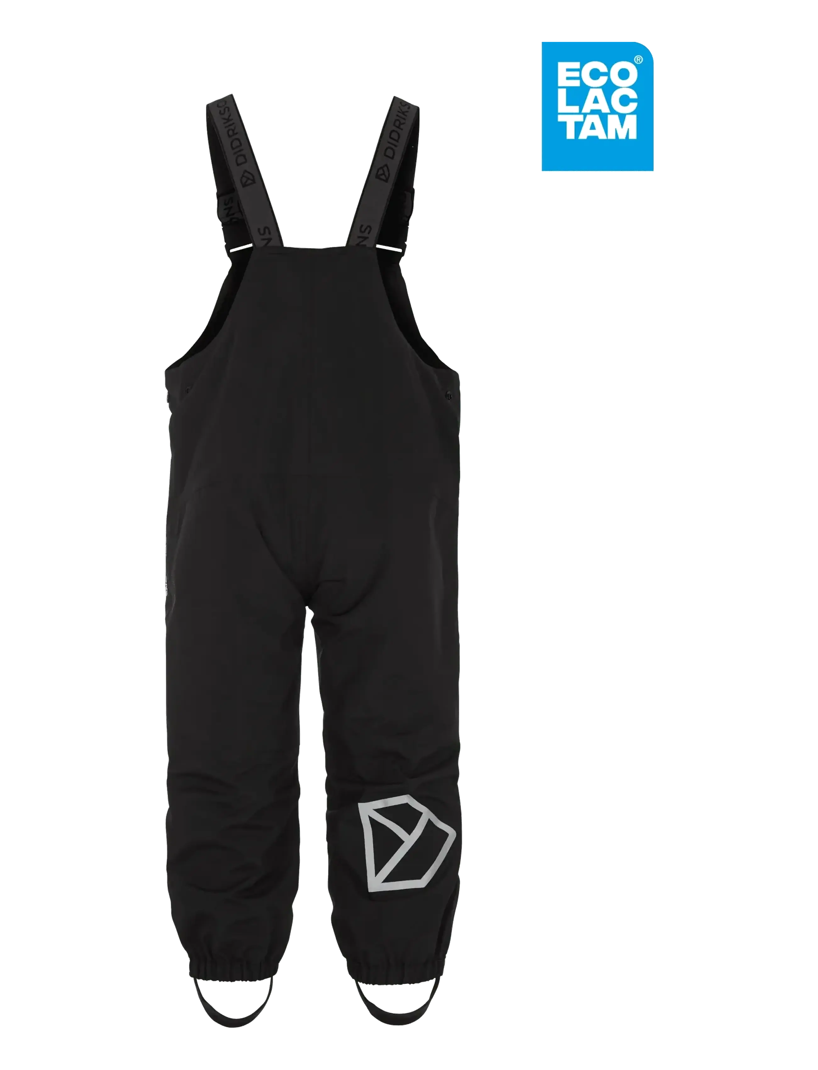 Didriksons - Foxen Bib Kids' Pant - black - 1
