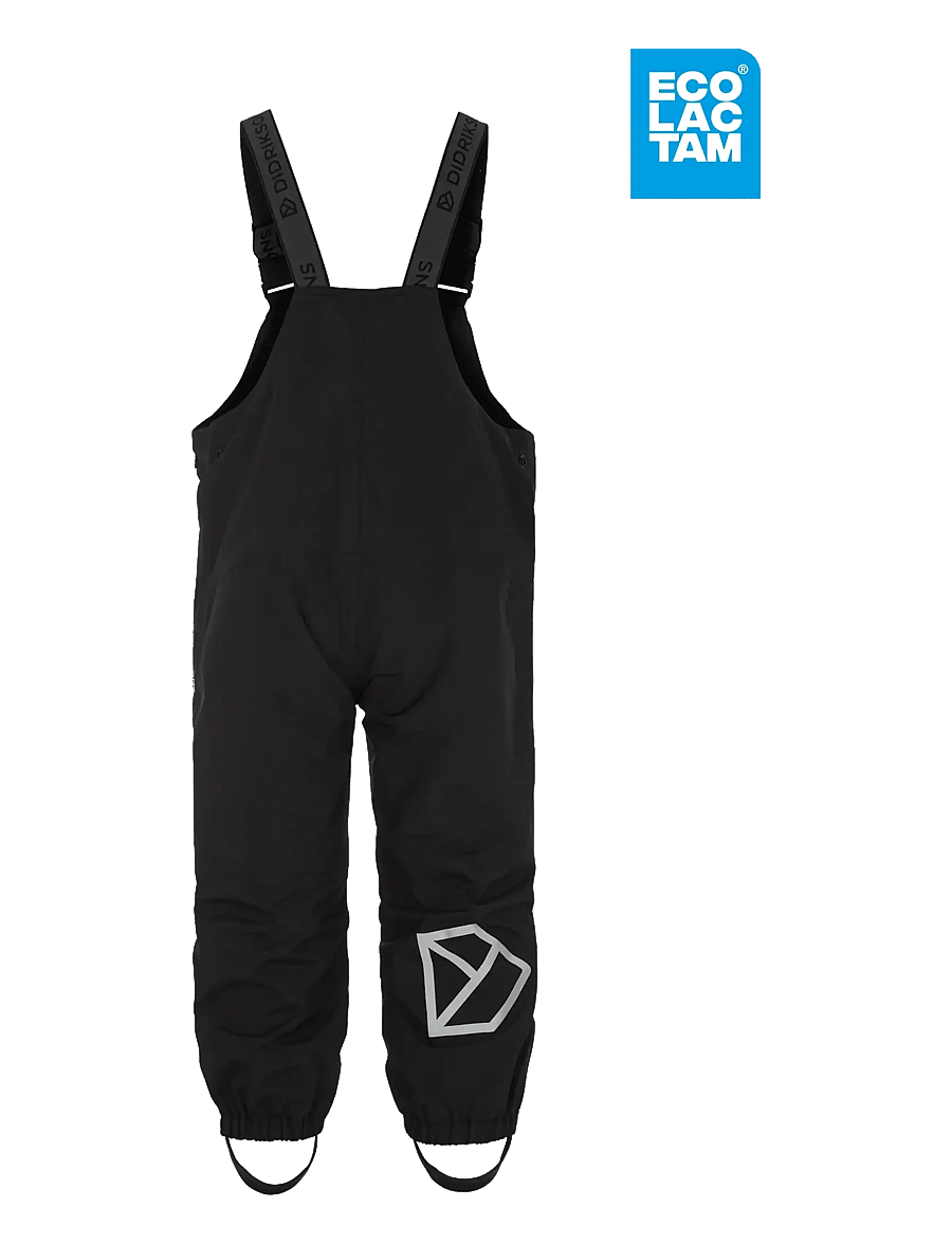 Didriksons - Foxen Bib Kids' Pant - black - 1