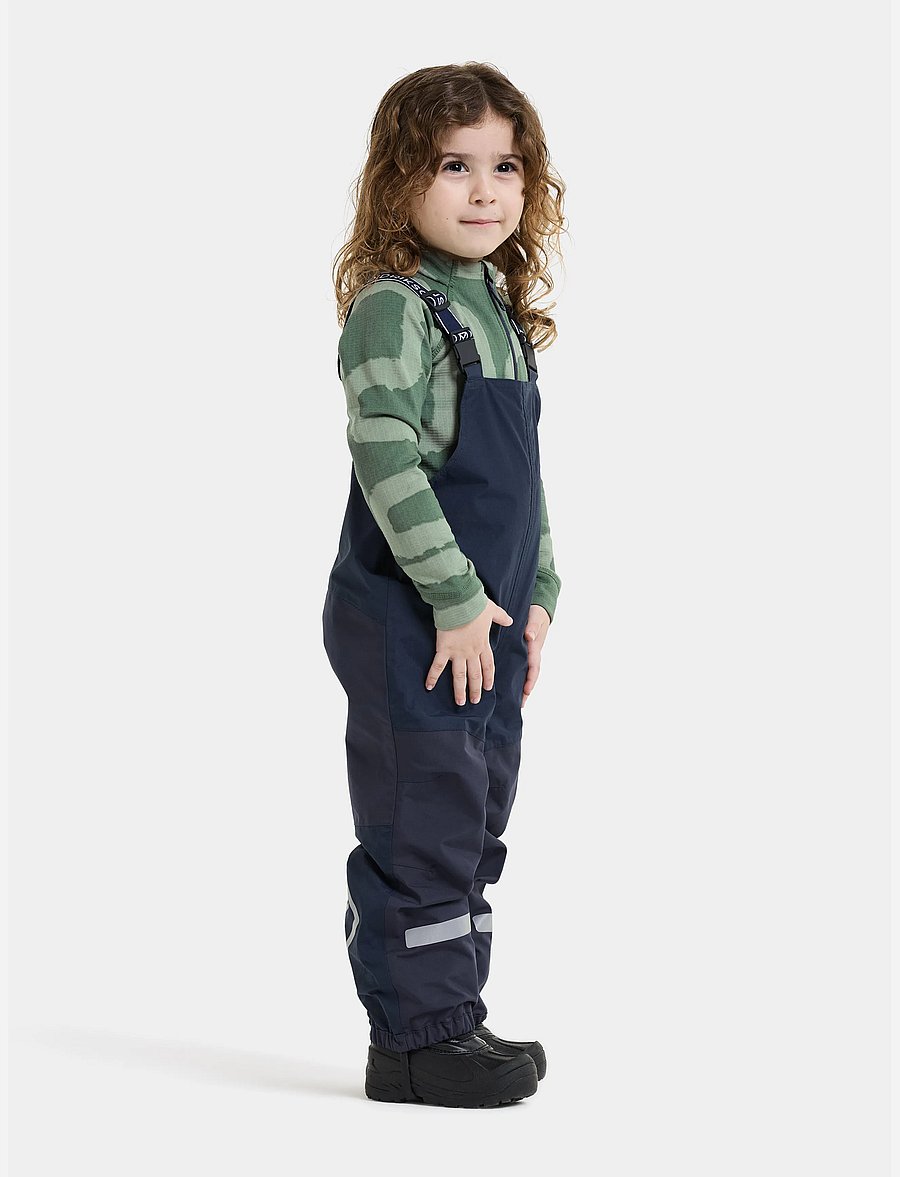 Didriksons - Foxen Bib Kids' Pant - shell- & regenhosen - navy - 5