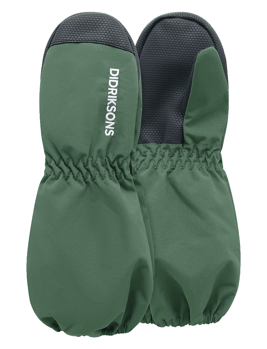 Didriksons - Shell Kids' Gloves - handschuhe - dark moss - 0
