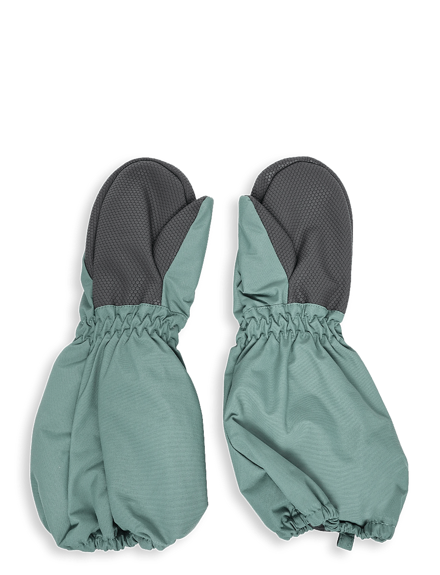 Didriksons - Shell Kids' Gloves - handsker - dark moss - 1