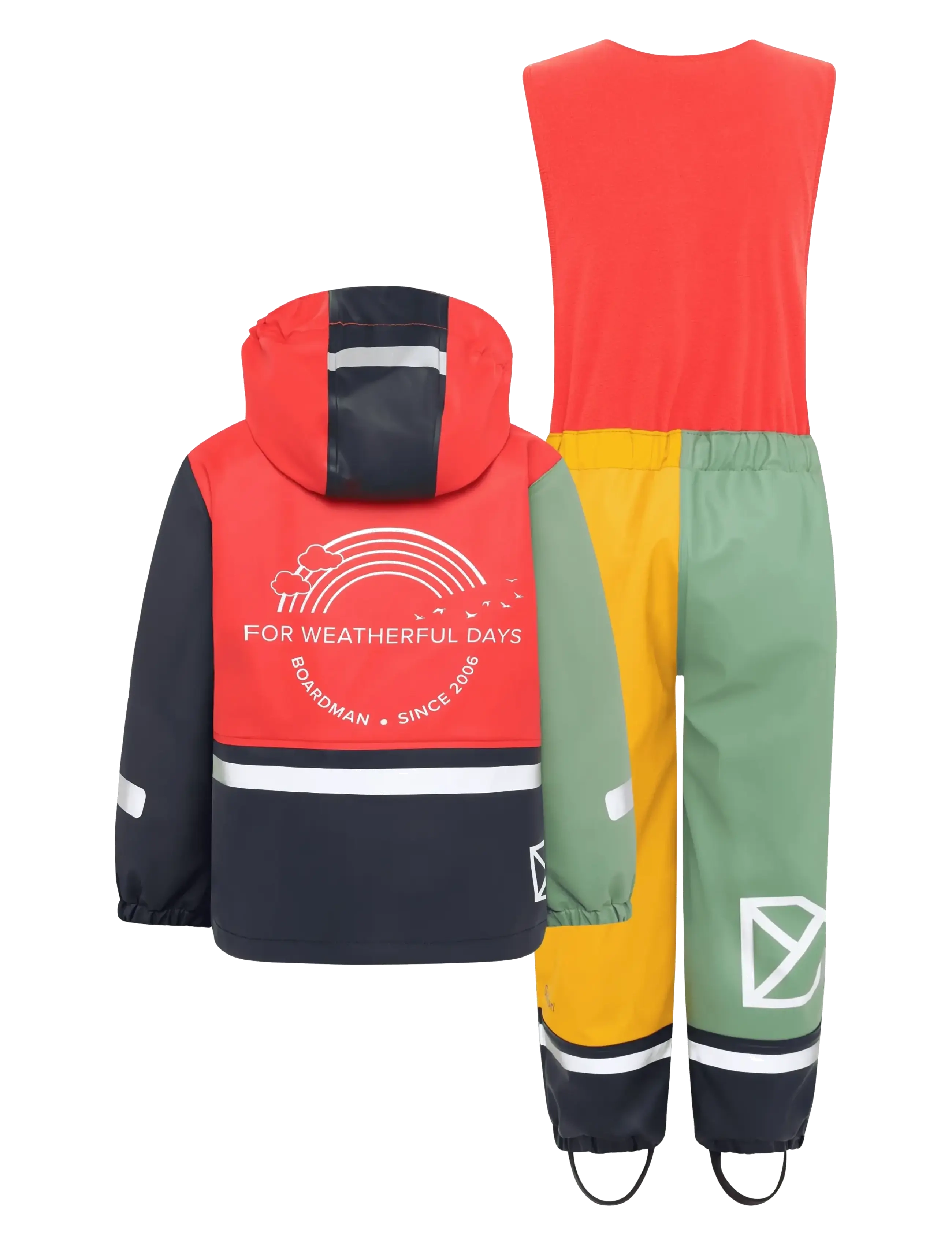Didriksons - Boardman Kids' Set Galon® - outdoor - paprika - 2
