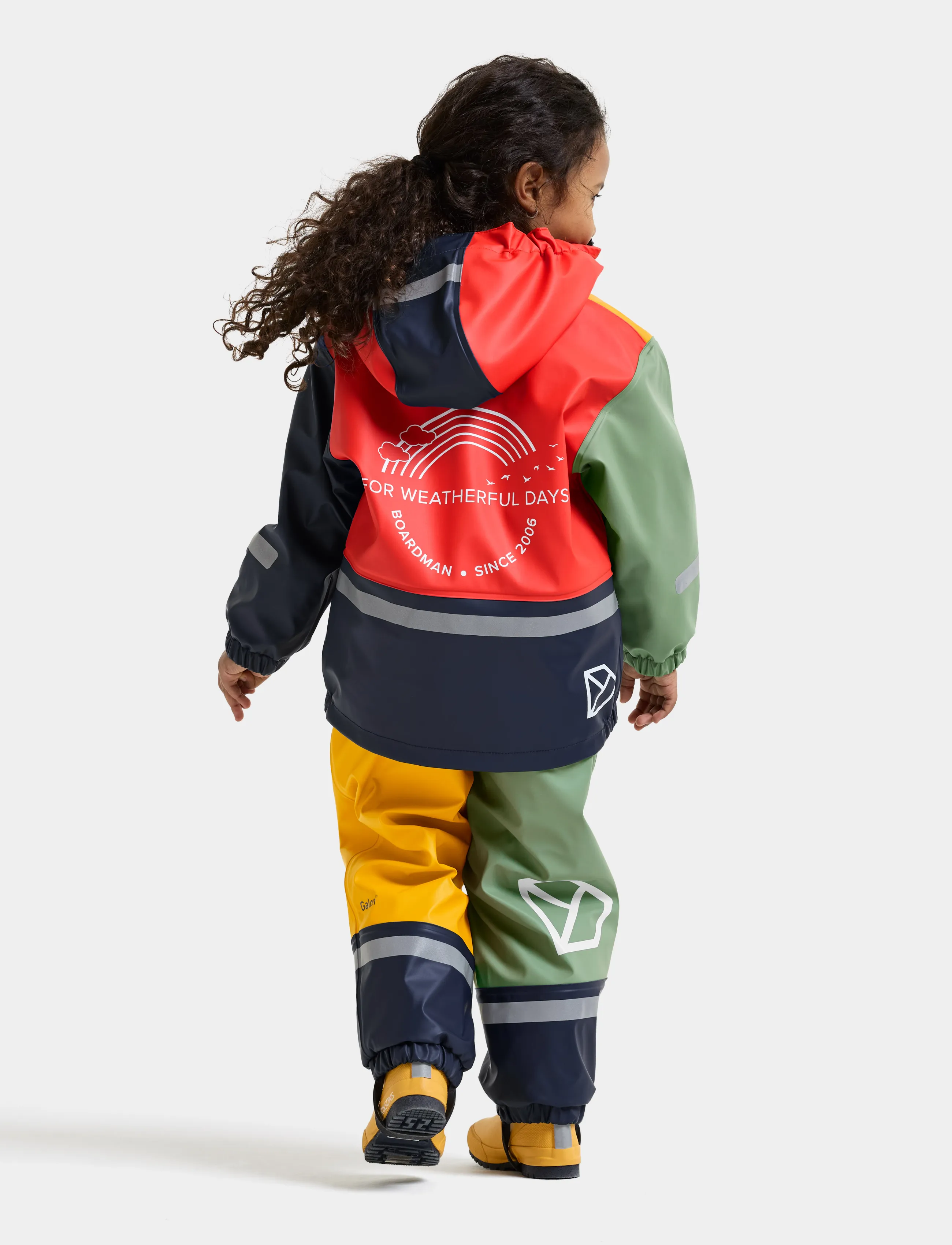 Didriksons - Boardman Kids' Set Galon® - outdoor - paprika - 3