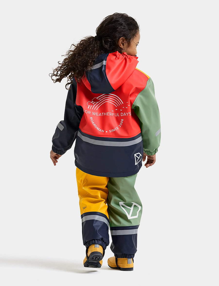 Didriksons - Boardman Kids' Set Galon® - outdoor - paprika - 3