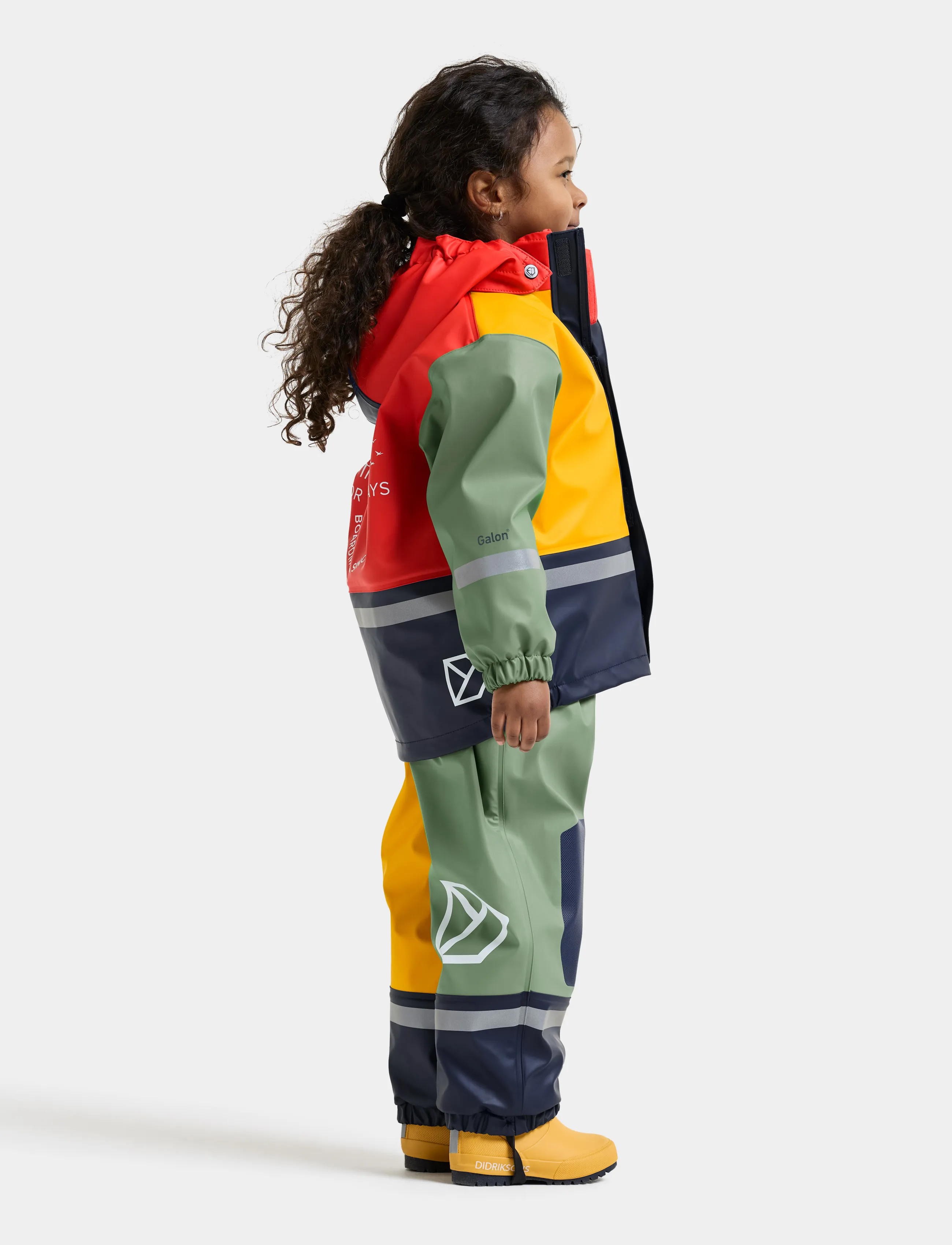 Didriksons - Boardman Kids' Set Galon® - outdoor - paprika - 5