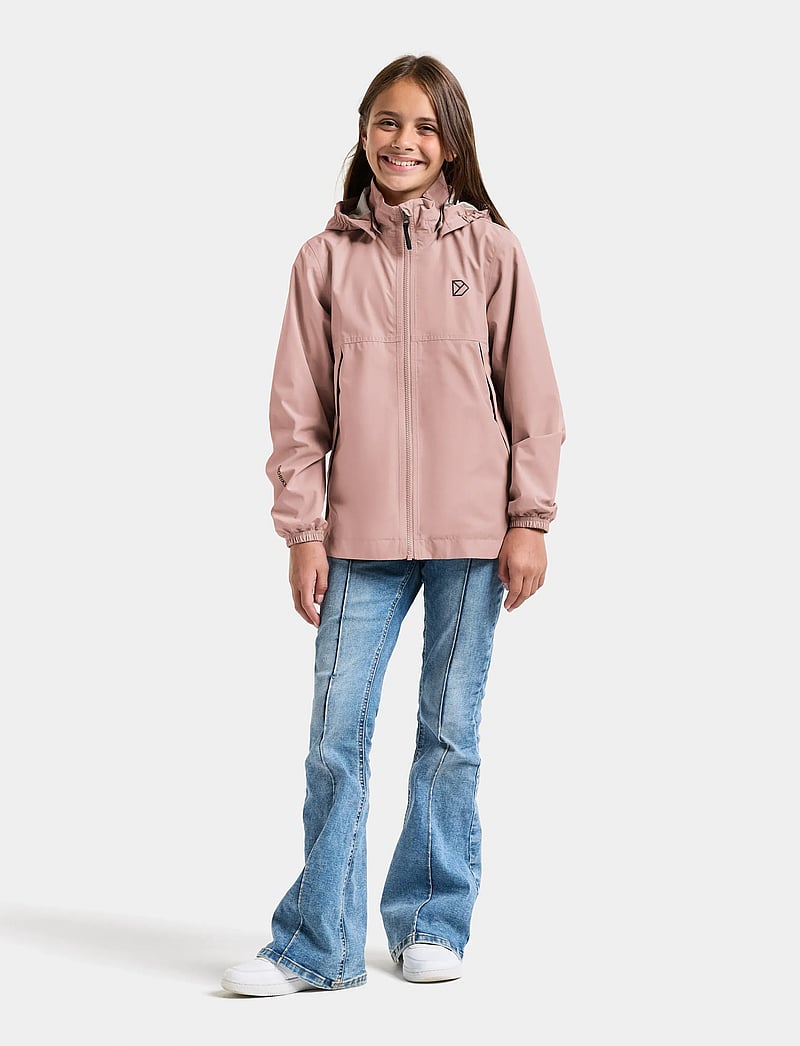 Didriksons - MELISS KIDS JKT 2 - skal- & regnjackor - vintage pink - 3