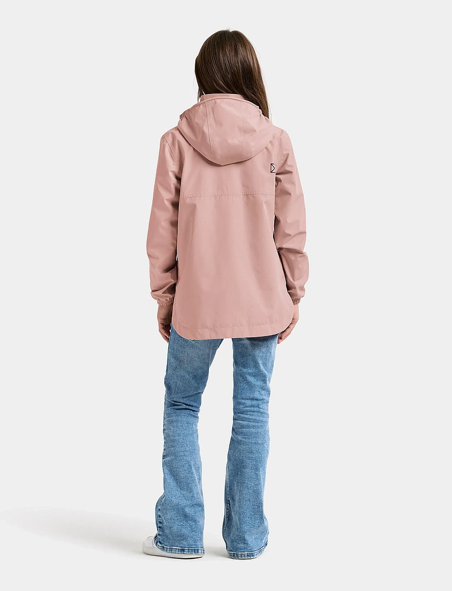 Didriksons - MELISS KIDS JKT 2 - skal- & regnjackor - vintage pink - 4
