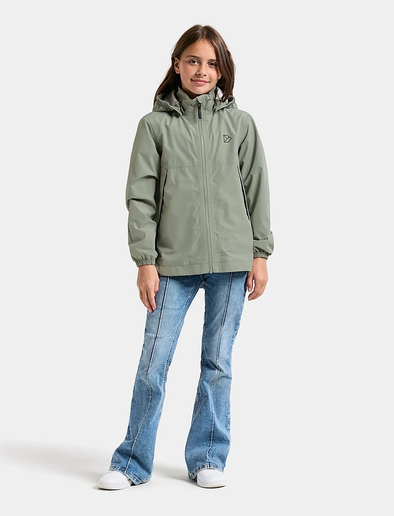 Didriksons - MELISS KIDS JKT 2 - skal- & regnjackor - wilted leaf - 3