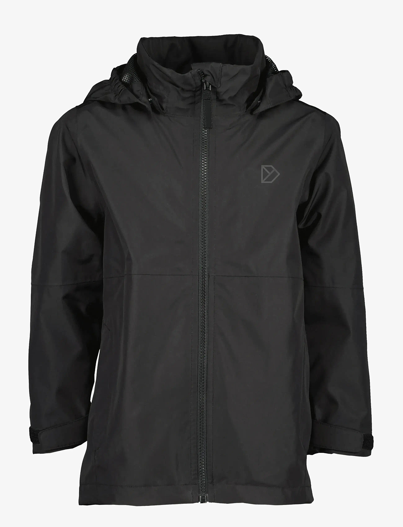 Didriksons - PIKO KIDS JACKET 9 - shell- & regnjakker - black - 1