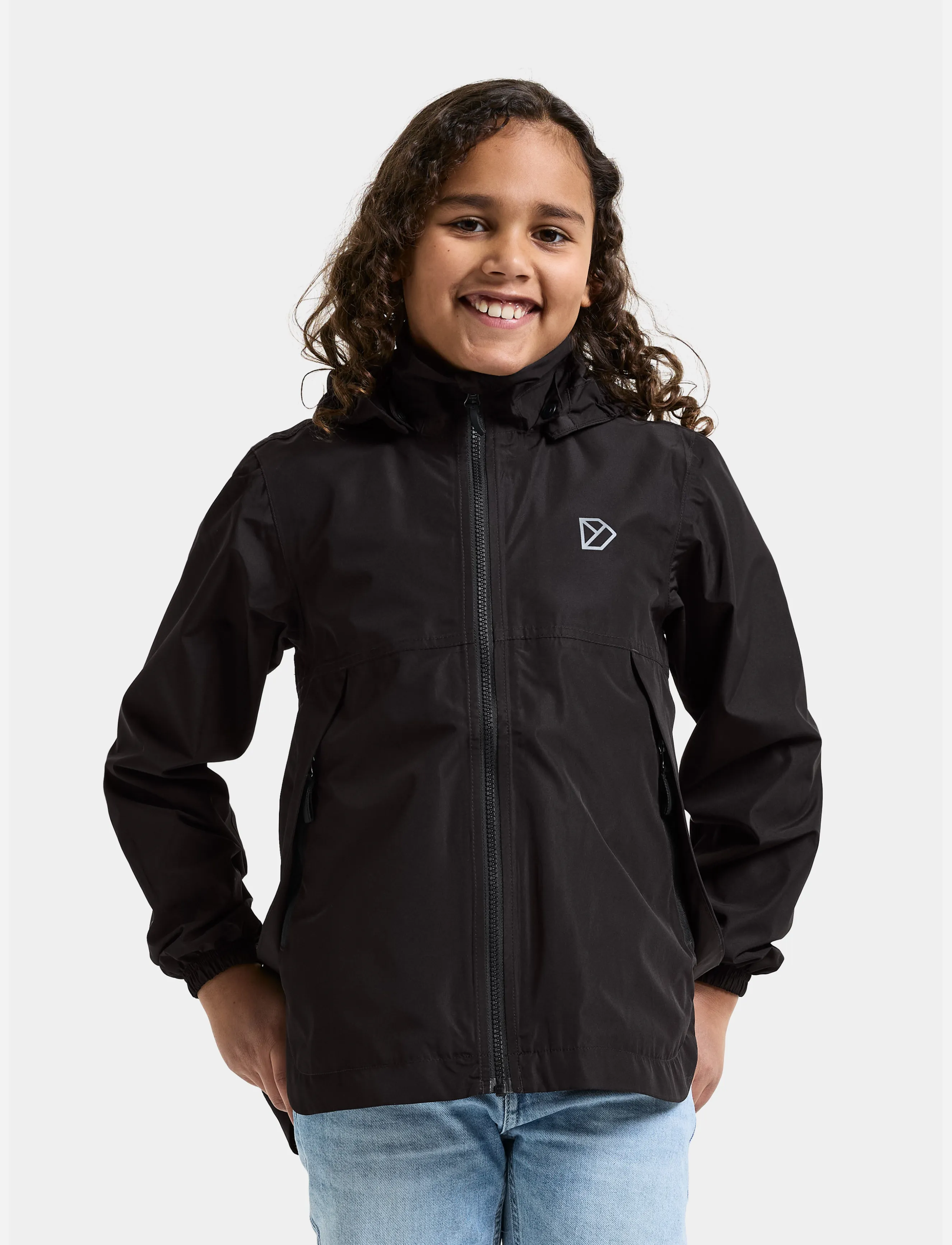 Didriksons PIKO KIDS JACKET 9 - Didriksons - BLACK / black