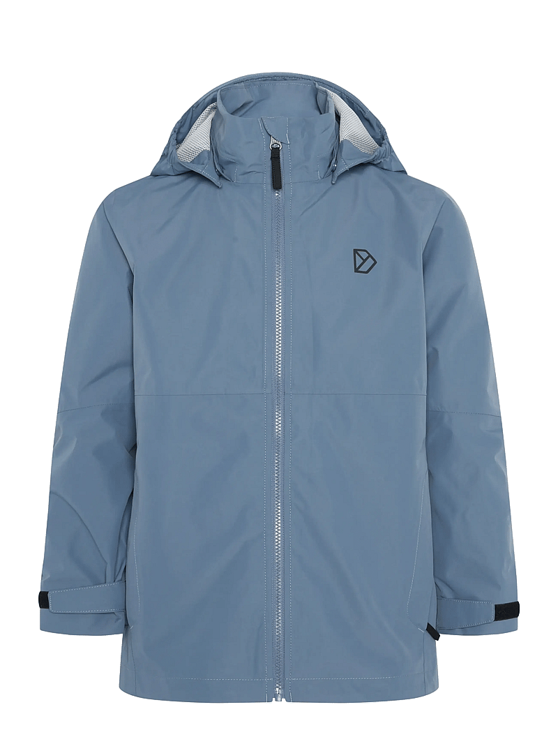 Didriksons - PIKO KIDS JACKET 9 - shell- & regnjakker - blue fog - 1