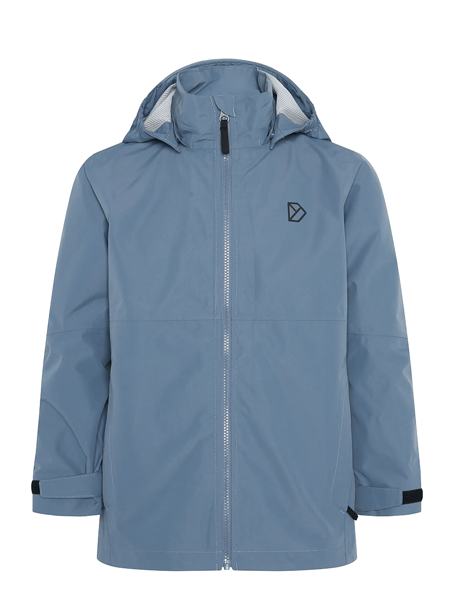 Didriksons - PIKO KIDS JACKET 9 - skall- og regnjakker - blue fog - 1