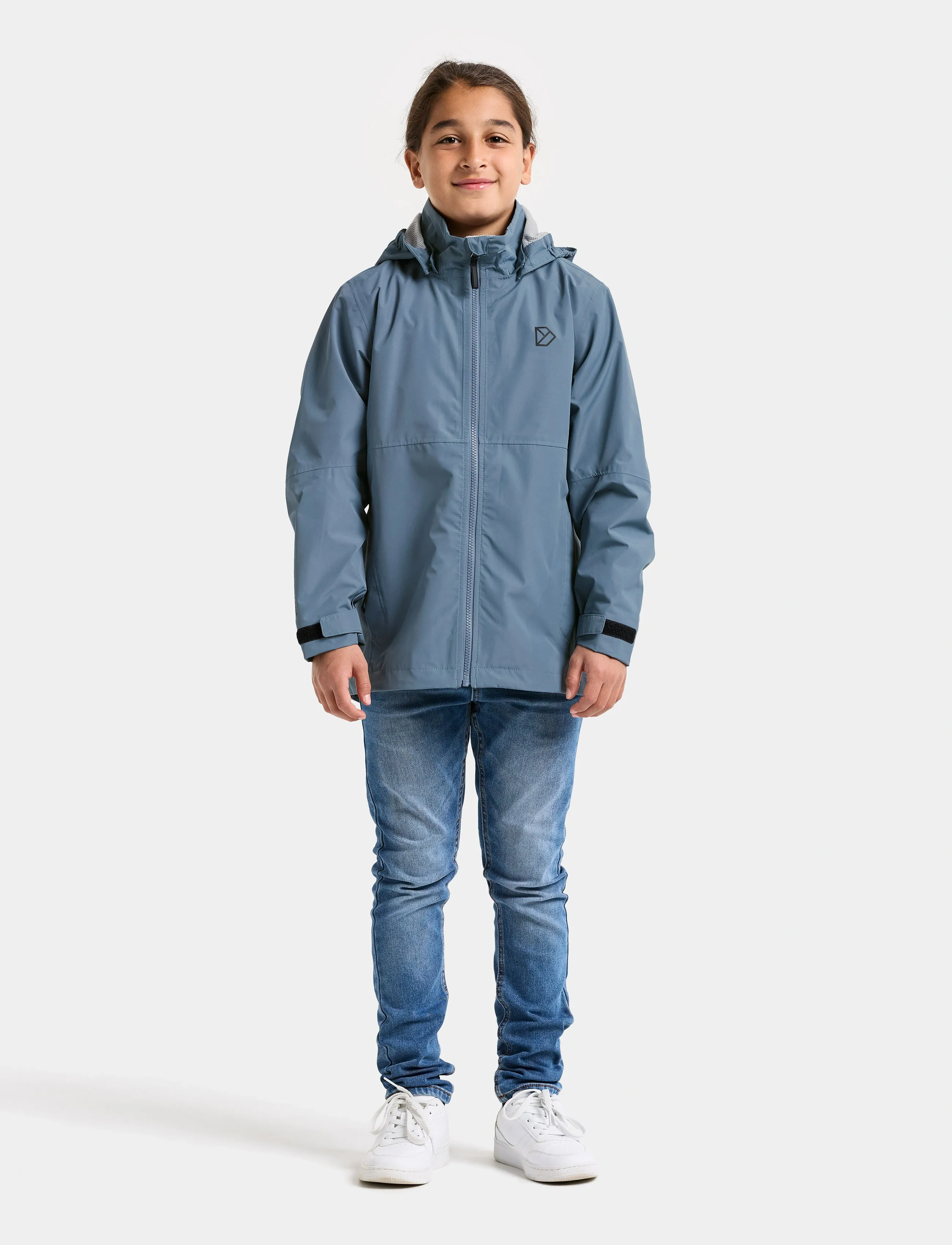 Didriksons PIKO KIDS JACKET 9 - Light jackets - BLUE FOG / blue
