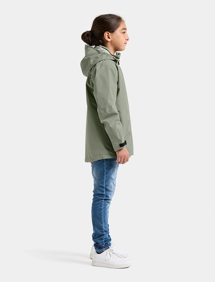 Didriksons - PIKO KIDS JACKET 9 - shell- & regenjacken - wilted leaf - 3