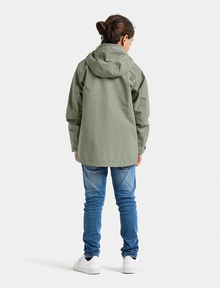 Didriksons - PIKO KIDS JACKET 9 - shell- & regenjacken - wilted leaf - 5