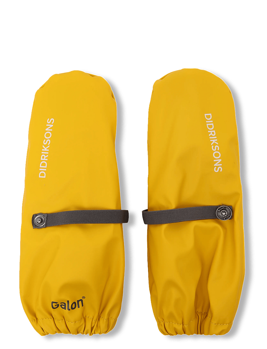 Didriksons - Pileglove Kids' Galon® - vihmakindad - oat yellow - 0