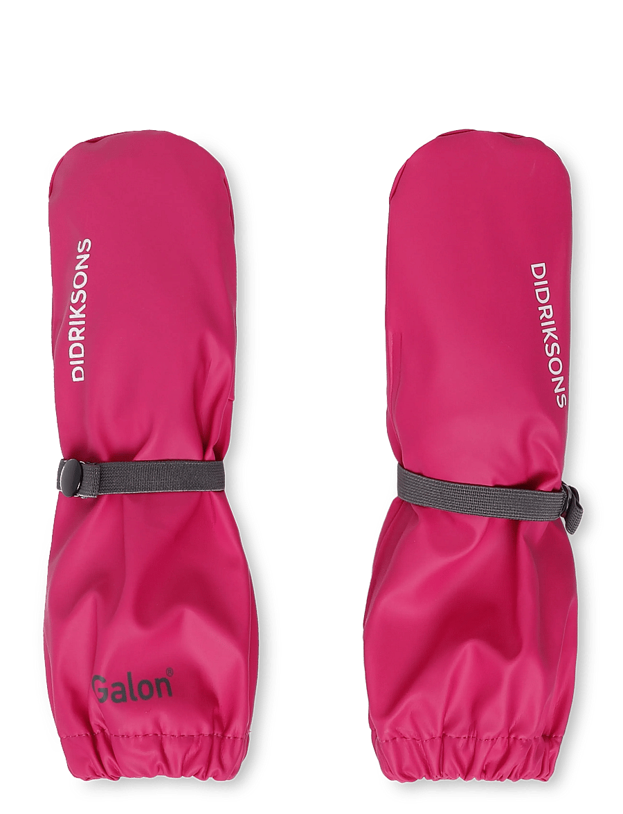Didriksons - Glove Kids' - vihmakindad - cactus pink - 0