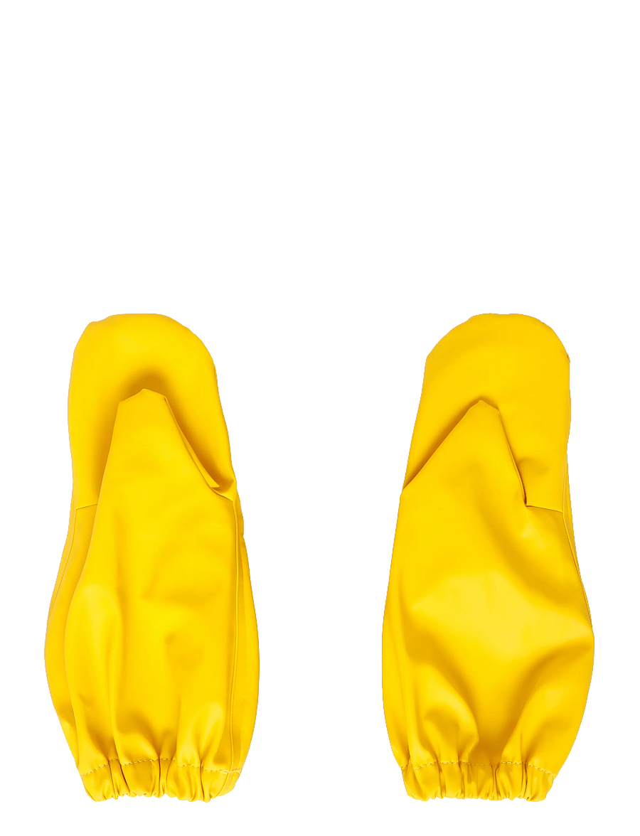Didriksons - Glove Kids' - vihmakindad - oat yellow - 2