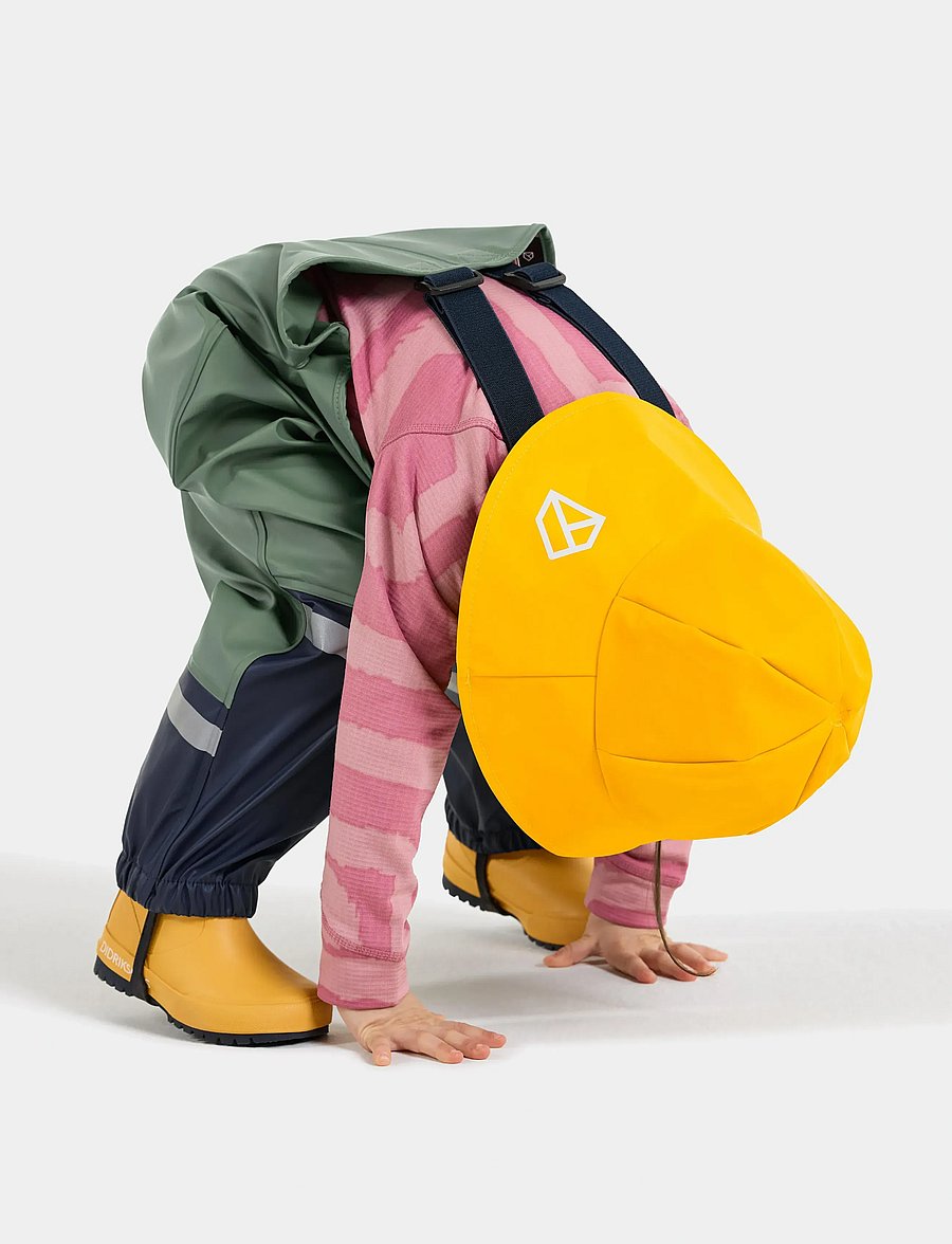 Didriksons - Southwest Kids' - vihmamütsid - oat yellow - 0