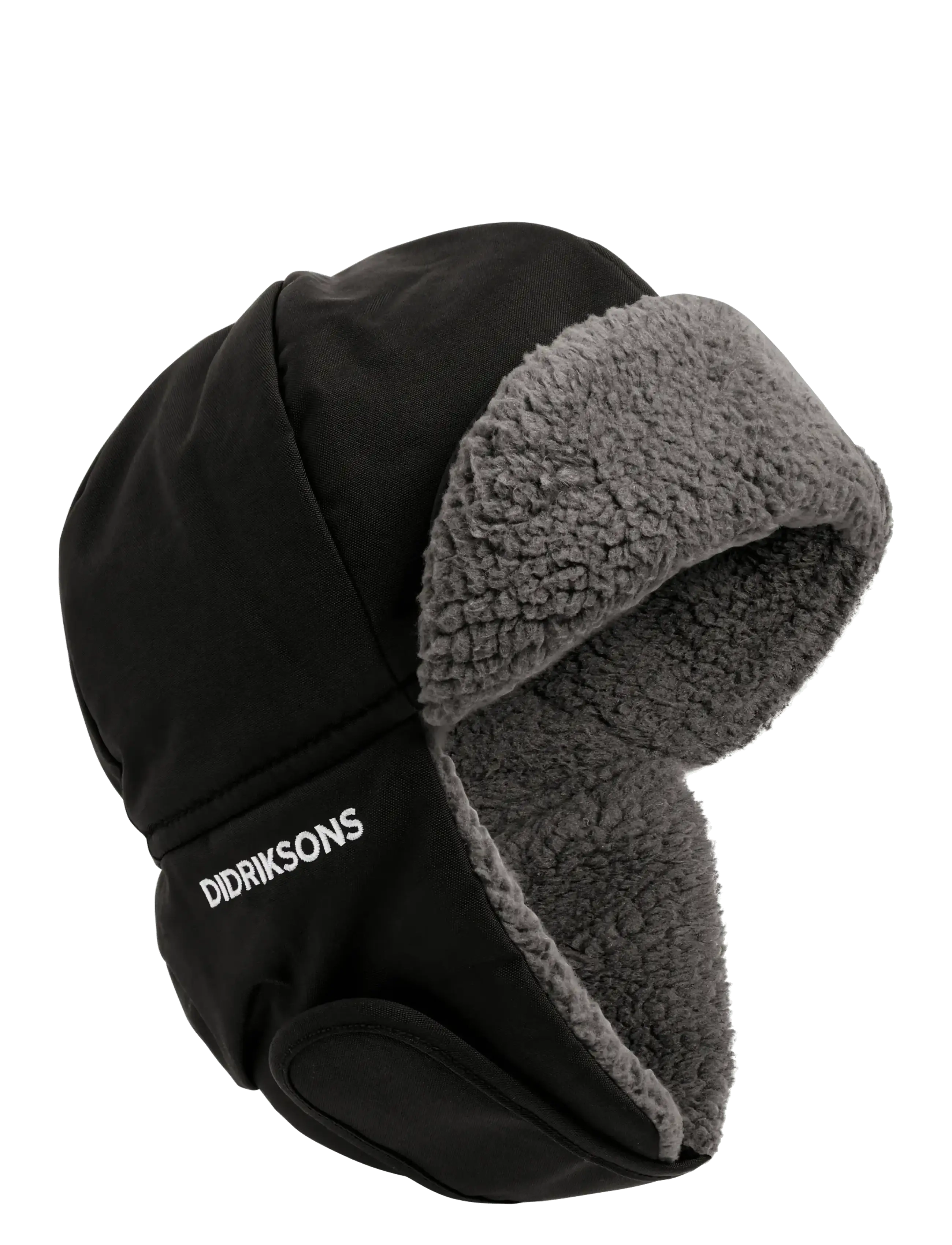 Didriksons Biggles Kids' Cap - Tagasi kooli - BLACK / black