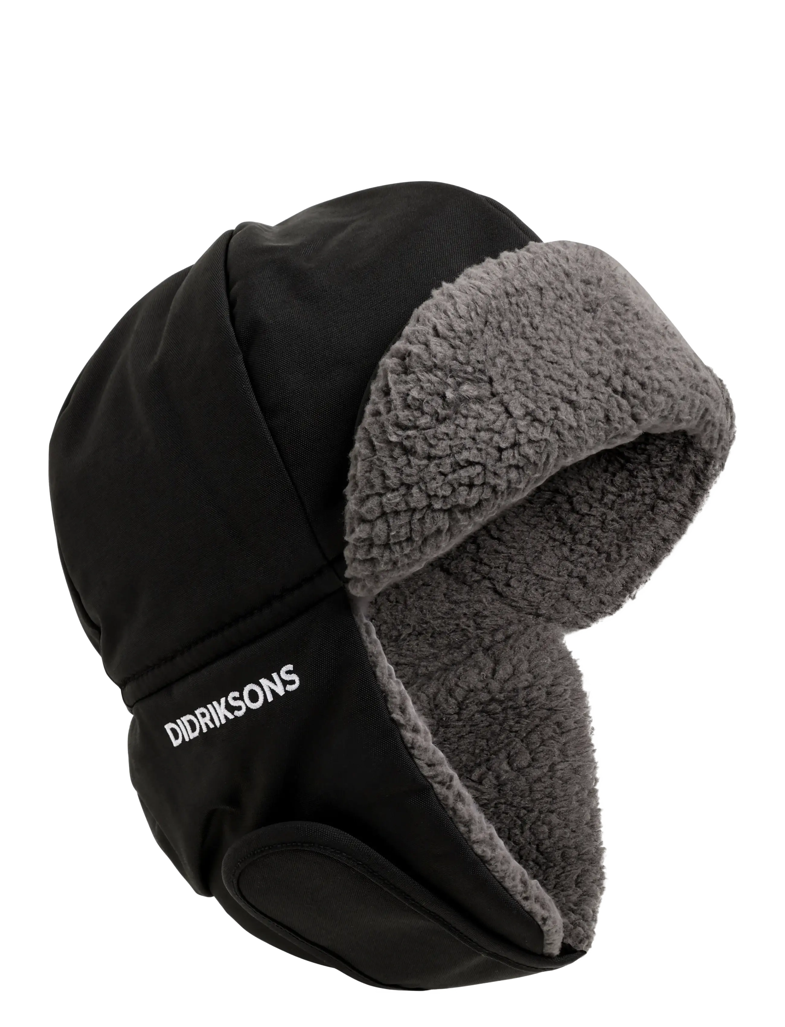 Didriksons - Biggles Kids' Cap - wintermützen - black - 4