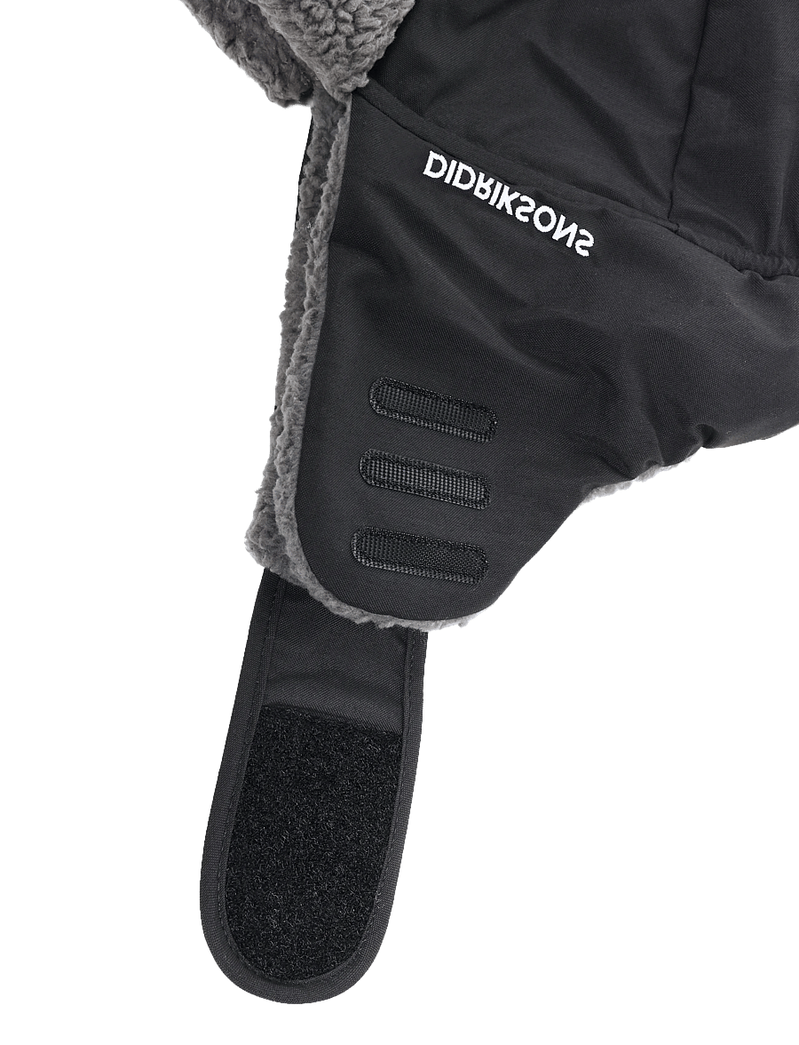 Didriksons - Biggles Kids' Cap - wintermützen - black - 5