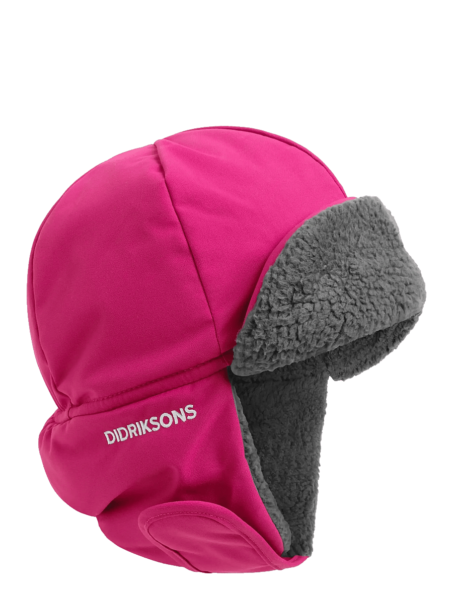 Didriksons - Biggles Kids' Cap - wintermützen - cactus pink - 0