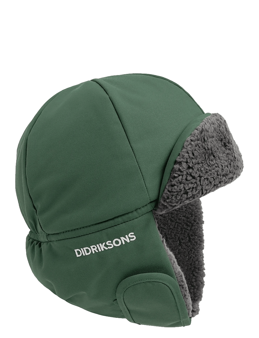 Didriksons - Biggles Kids' Cap - wintermützen - dark moss - 1
