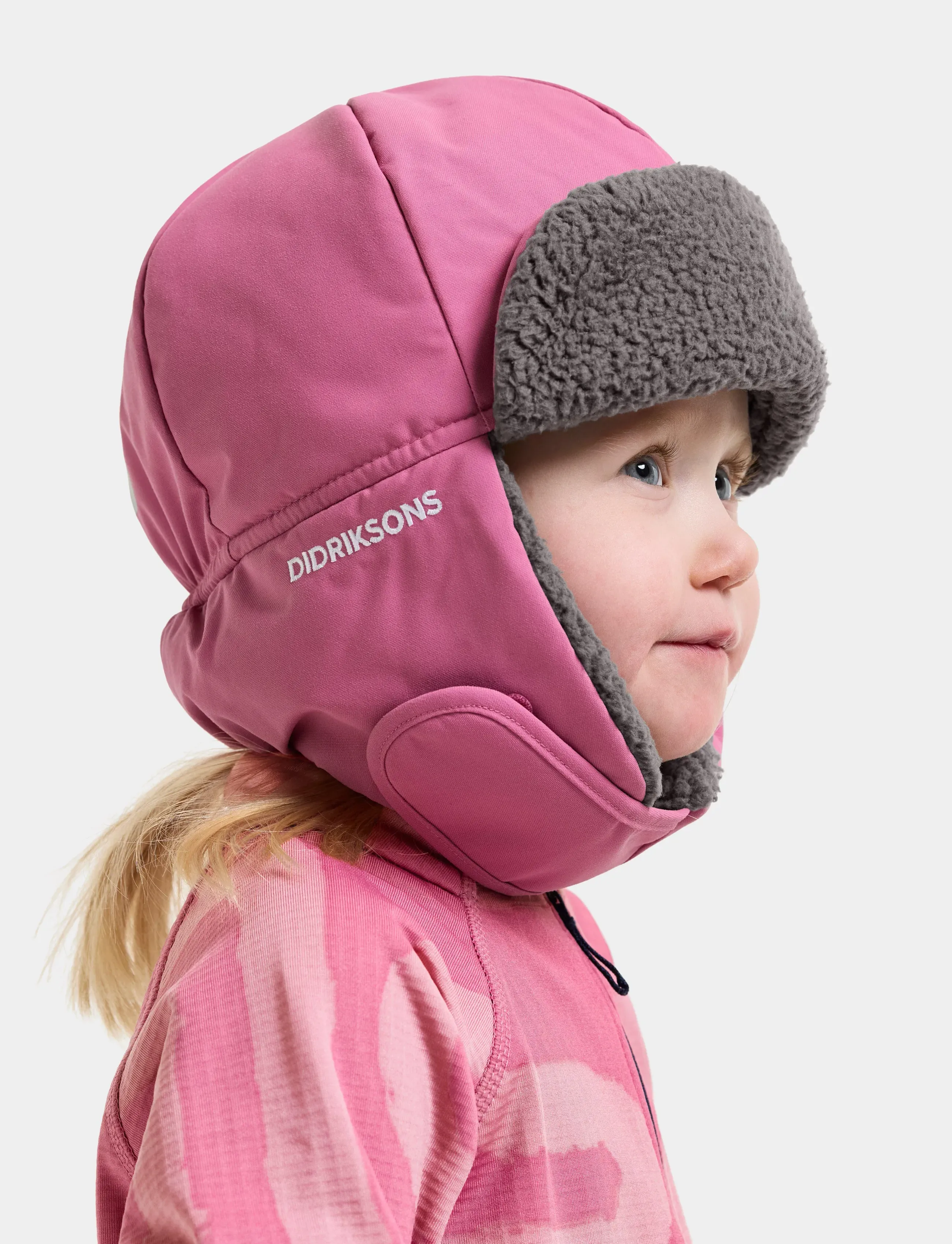 Didriksons Biggles Kids' Cap - Didriksons - HEATHER PINK / pink/rose