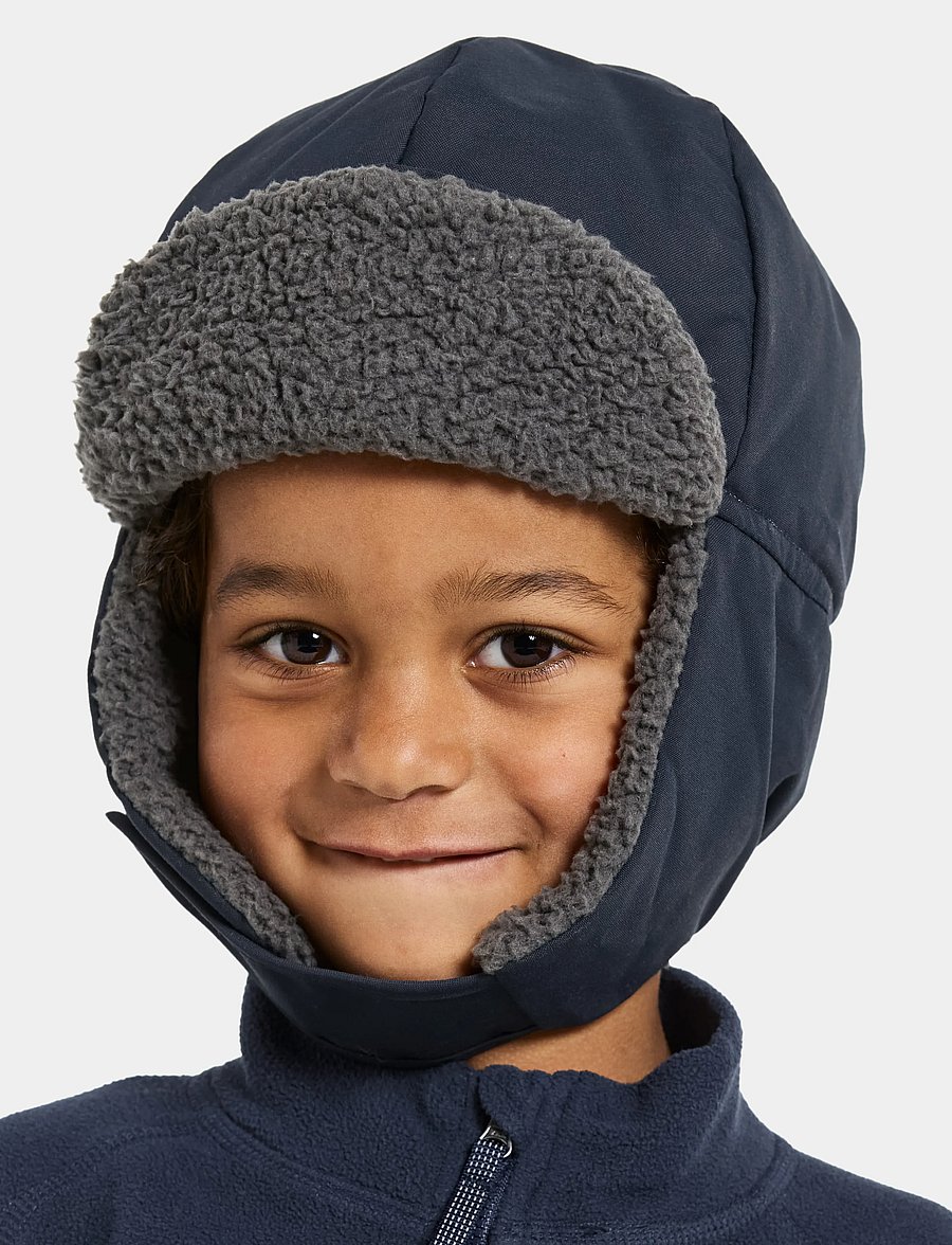 Didriksons - Biggles Kids' Cap - wintermützen - navy - 0