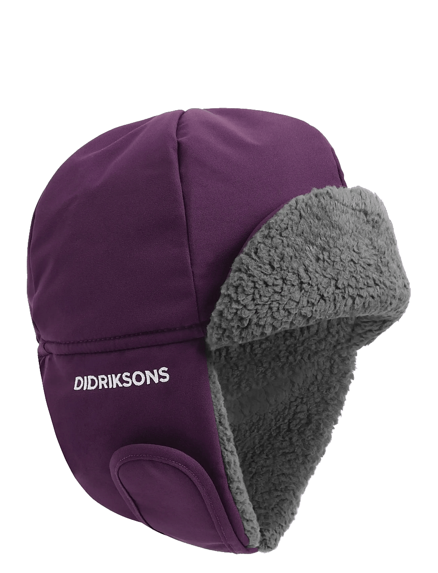 Didriksons - Biggles Kids' Cap - wintermützen - northen purple - 0