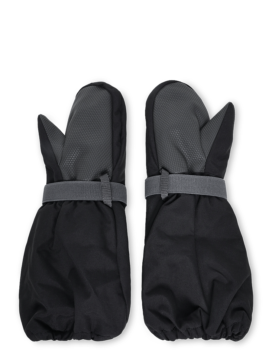Didriksons - Biggles Kids' Mittens - handskar - black - 2