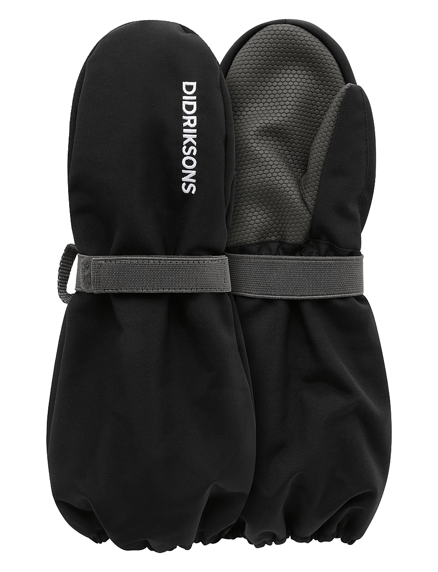 Didriksons - Biggles Kids' Mittens - pirštinės - black - 3