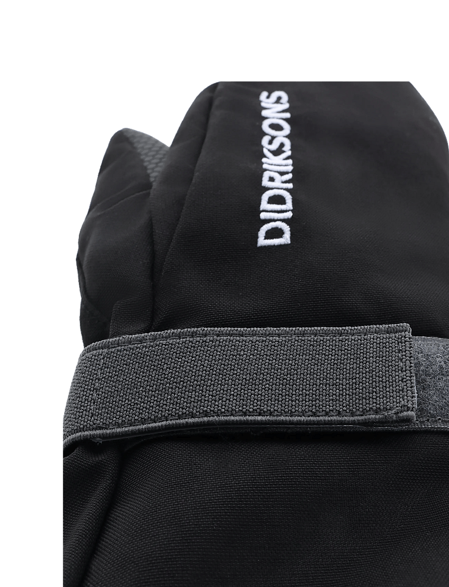 Didriksons - Biggles Kids' Mittens - handskar - black - 3