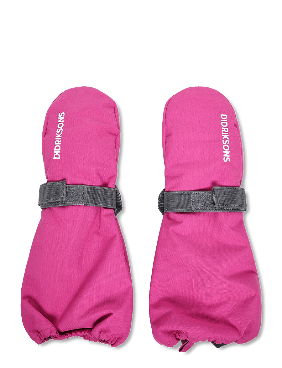 Didriksons - Biggles Kids' Mittens - kindad - cactus pink - 0