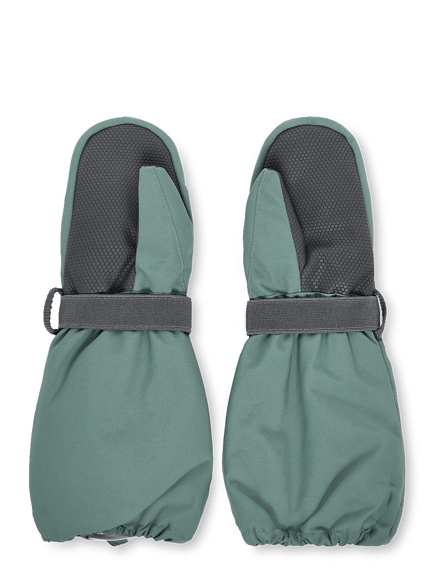 Didriksons - Biggles Kids' Mittens - kindad - dark moss - 2