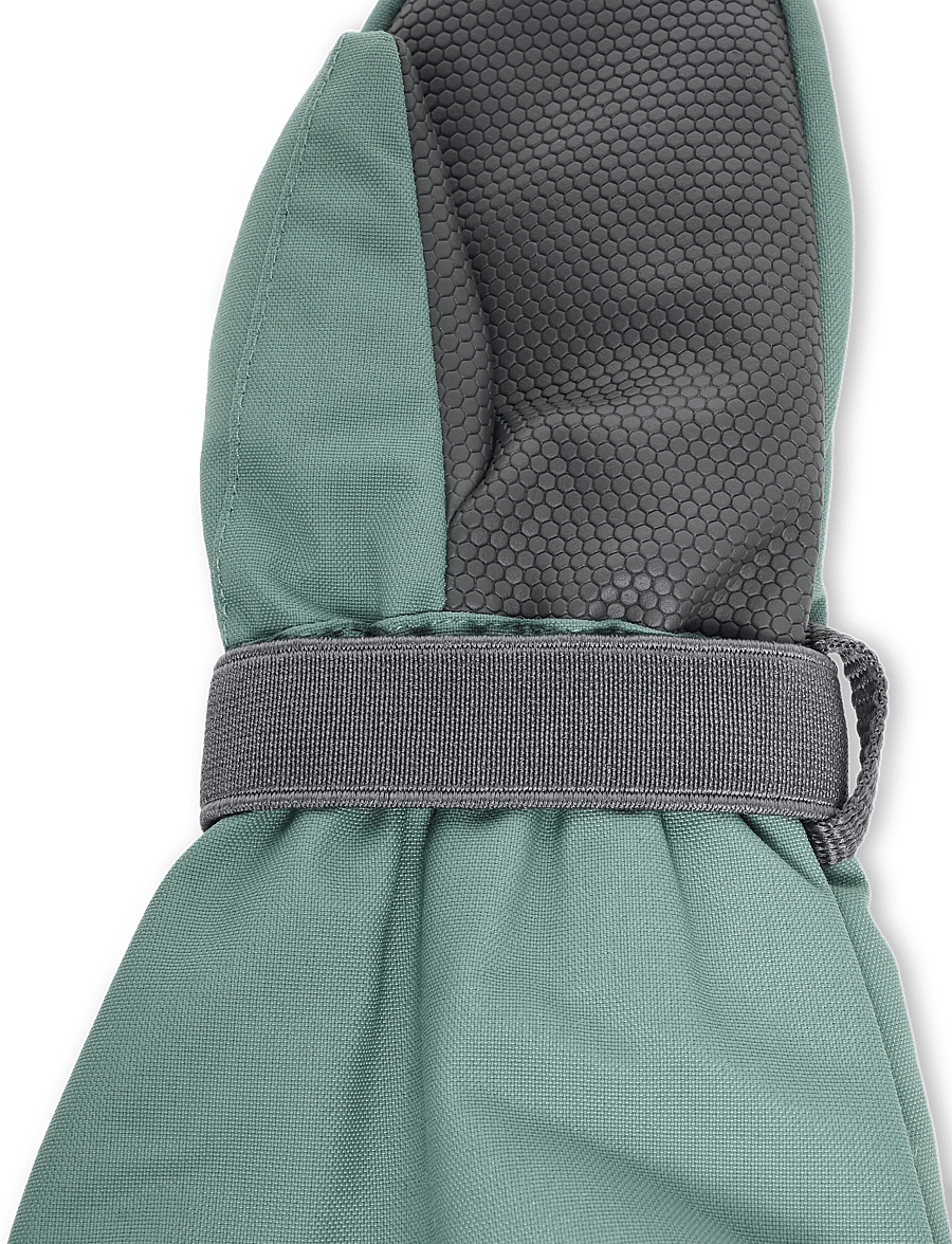 Didriksons - Biggles Kids' Mittens - kindad - dark moss - 3