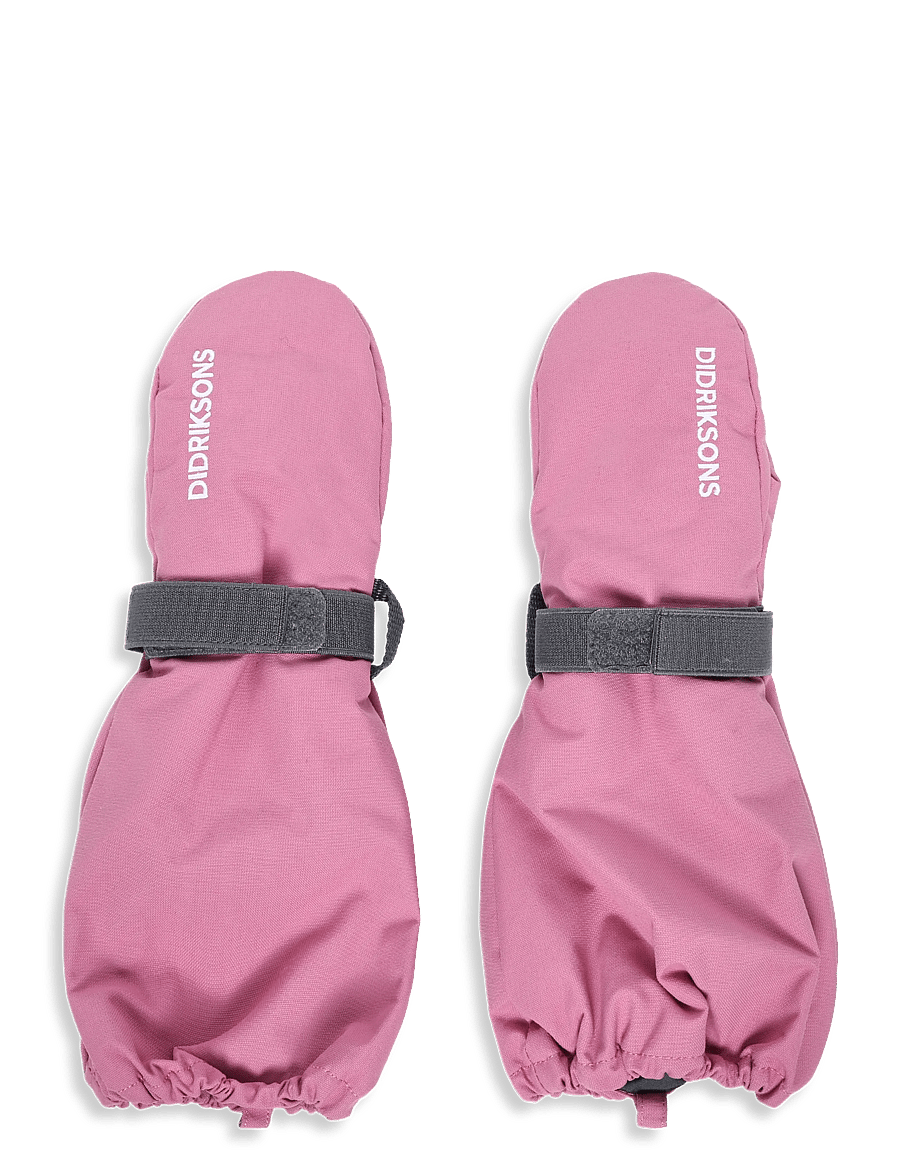 Didriksons - Biggles Kids' Mittens - kindad - heather pink - 0
