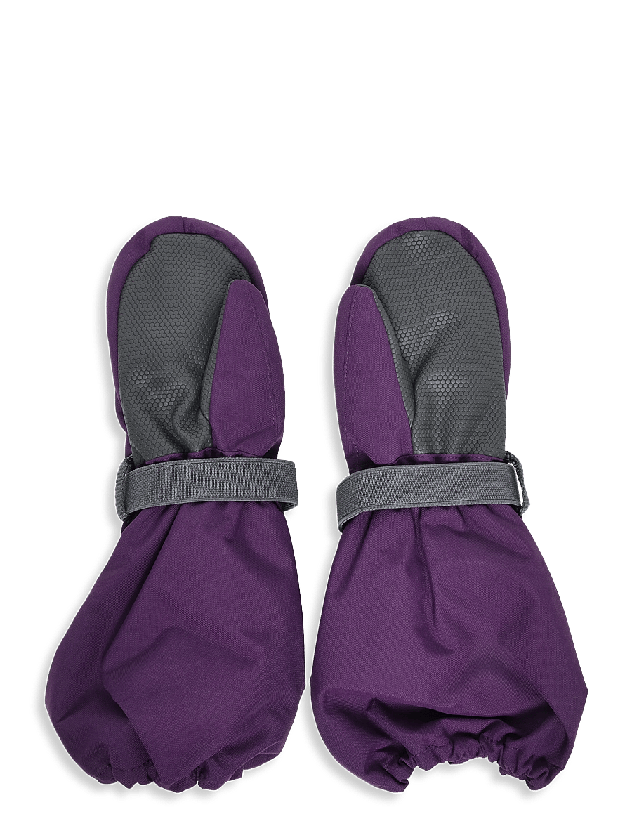Didriksons - Biggles Kids' Mittens - kindad - northen purple - 1