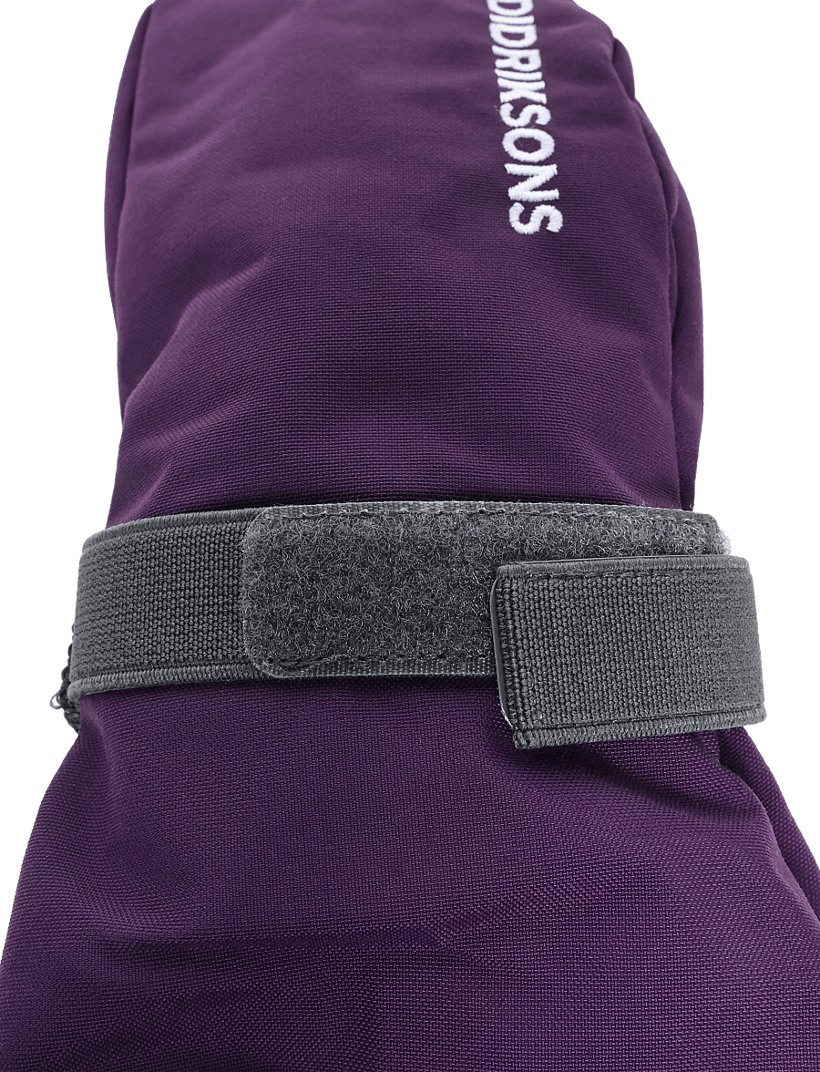 Didriksons - Biggles Kids' Mittens - kindad - northen purple - 2