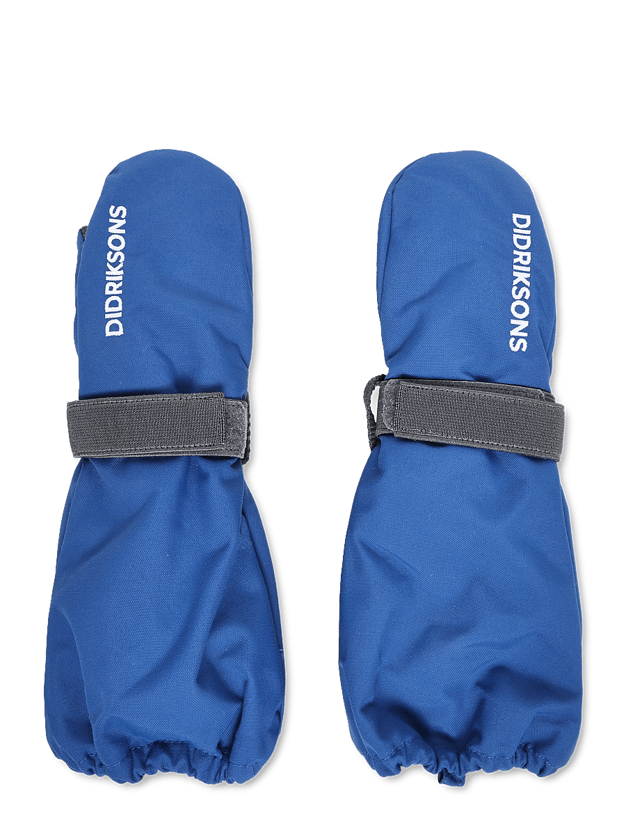 Didriksons - Biggles Kids' Mittens - kindad - ultramarine - 0