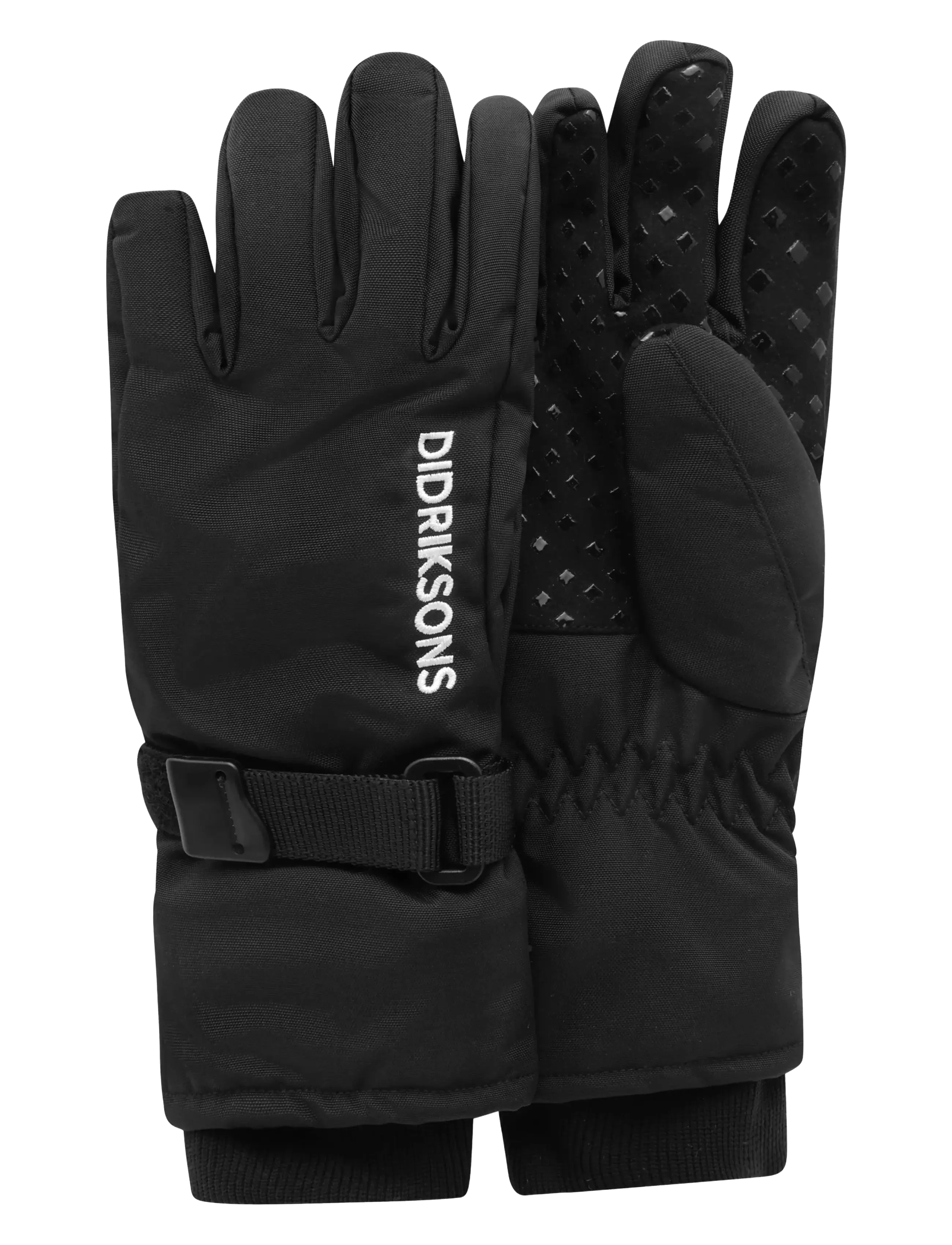 Didriksons Biggles Kids' Gloves - Tagasi kooli - BLACK / black
