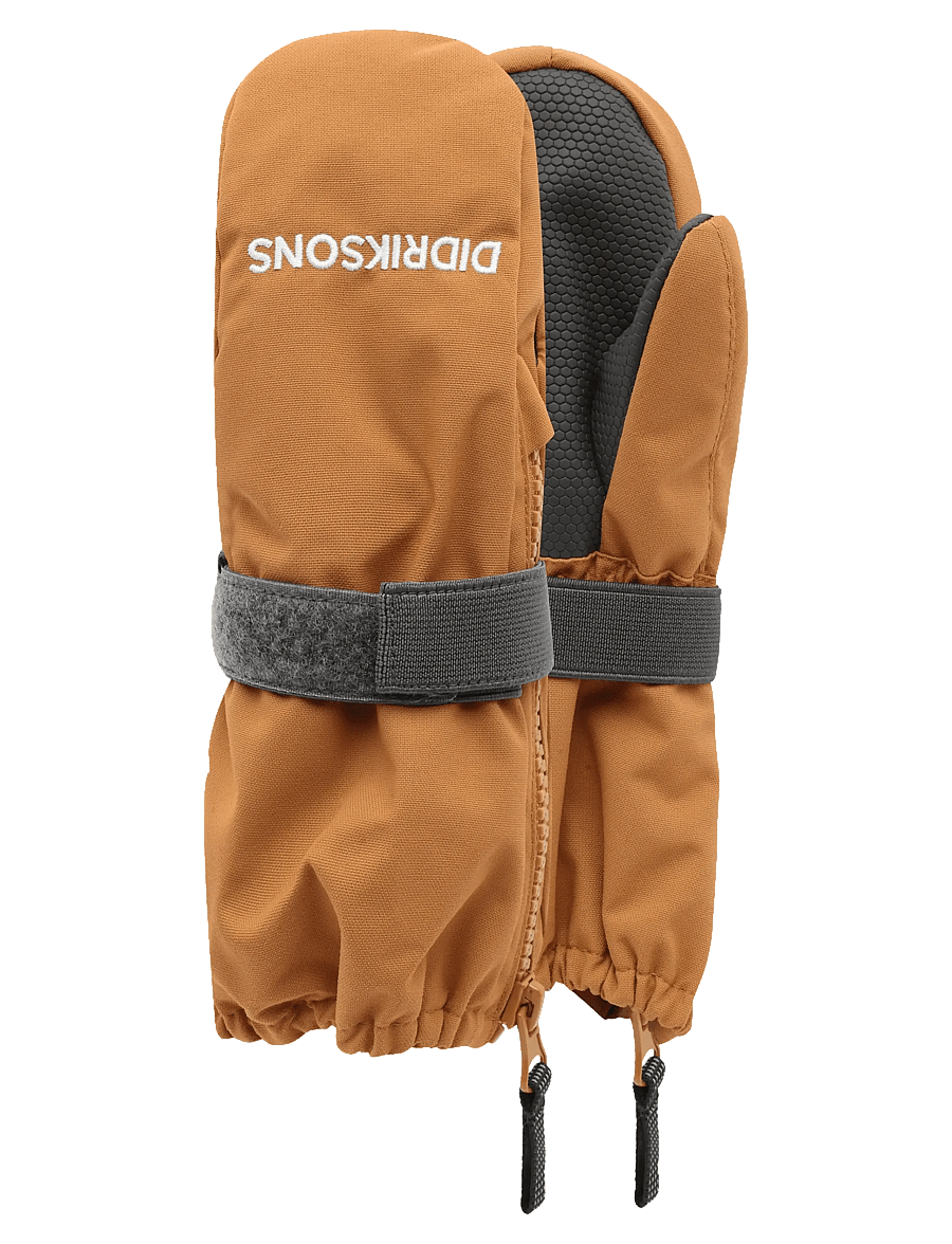 Didriksons - Biggles Kids' Zip Mittens - handschuhe - almond tree - 1