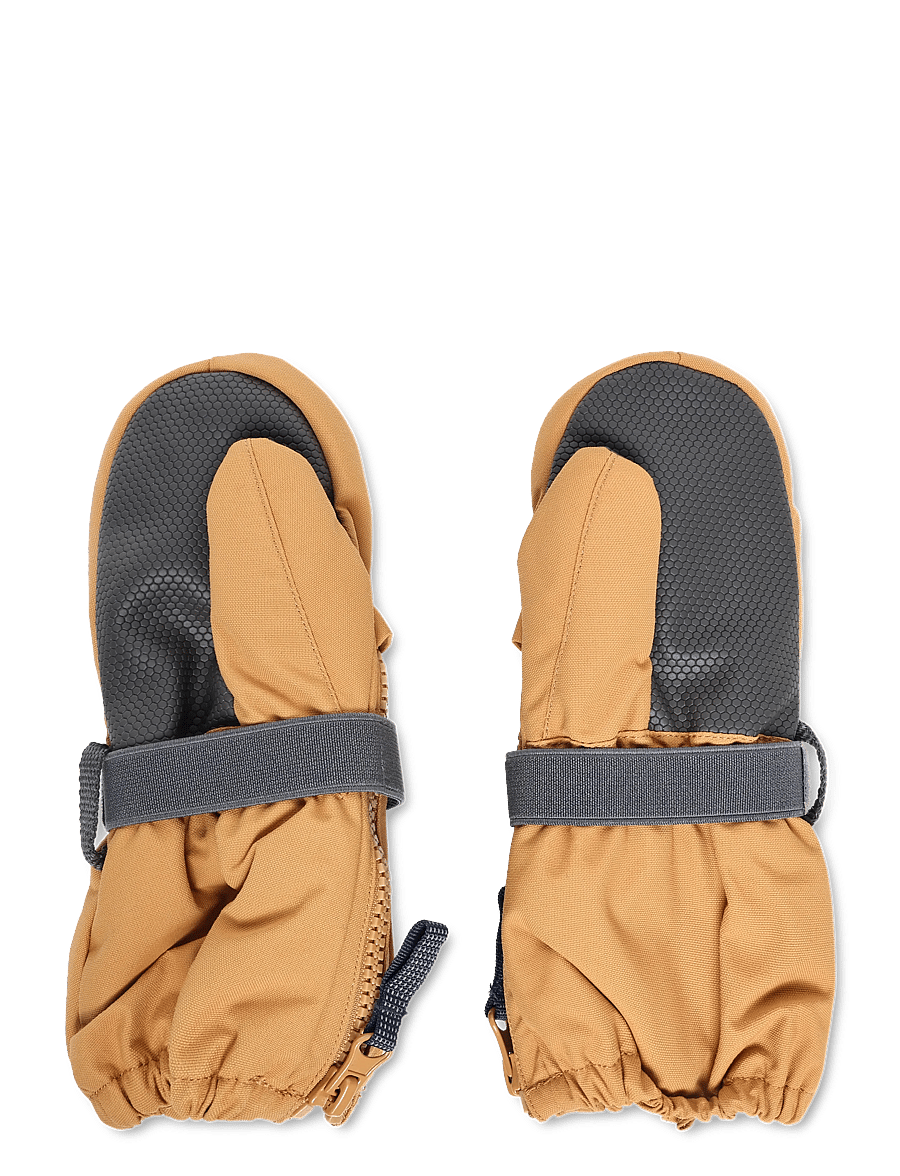 Didriksons - Biggles Kids' Zip Mittens - kindad - almond tree - 2