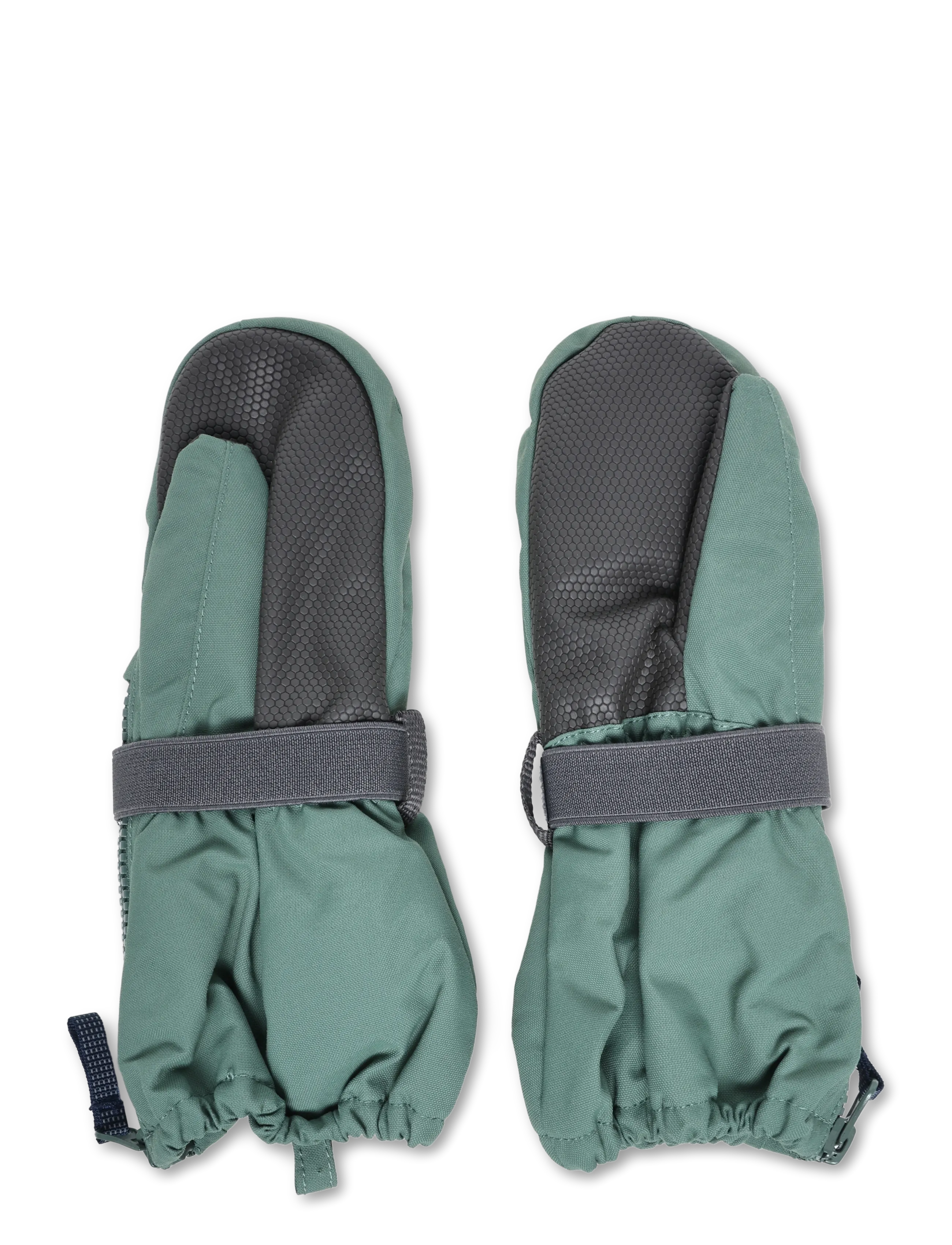 Didriksons - Biggles Kids' Zip Mittens - dark moss - 1