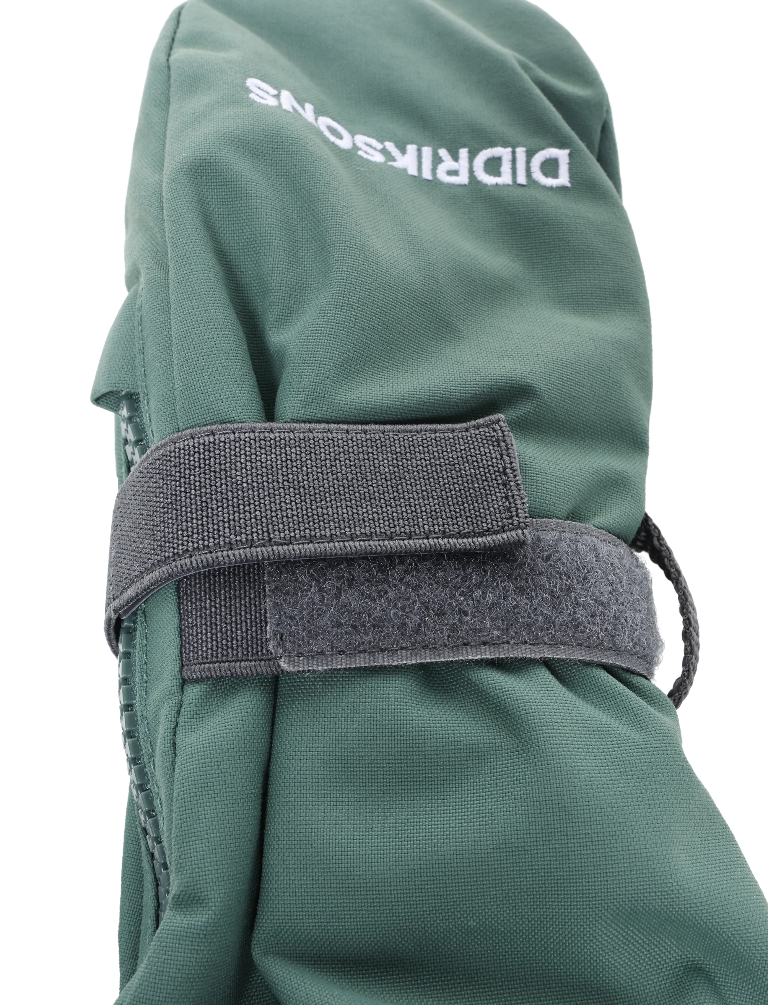 Didriksons - Biggles Kids' Zip Mittens - dark moss - 2