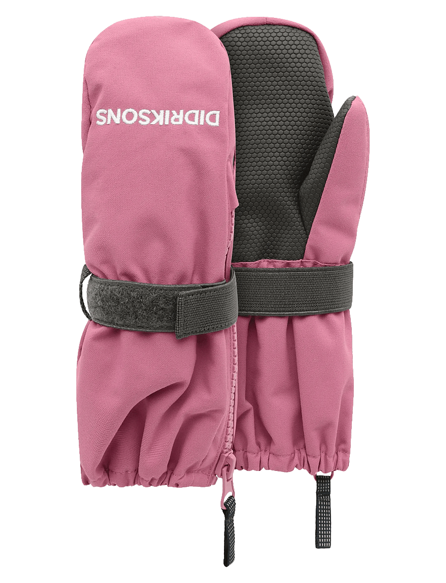 Didriksons - Biggles Kids' Zip Mittens - handschuhe - heather pink - 0