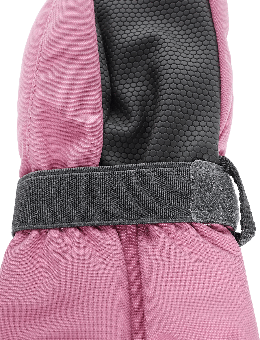 Didriksons - Biggles Kids' Zip Mittens - kindad - heather pink - 2