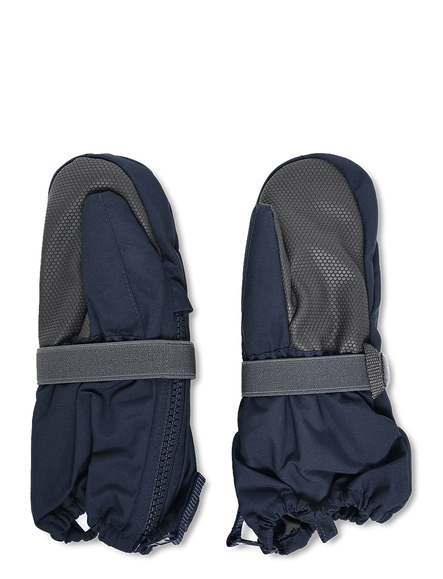 Didriksons - Biggles Kids' Zip Mittens - kindad - navy - 2